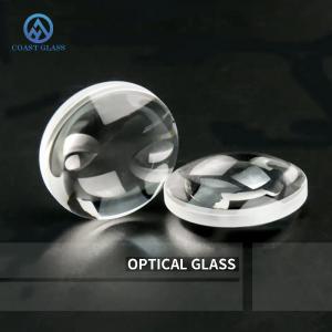 Quality Clear Convex Sapphire Crystal Lens Transparent Flat Dome for sale