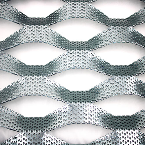 Fence 3003 Aluminum Expanded Metal Screen Mesh Panels PVDF Coating