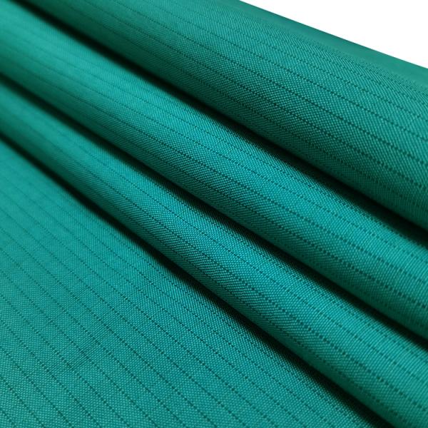 166*89 Anti Static Polyester Fabric 5mm Grid For Disposable Protective Gown