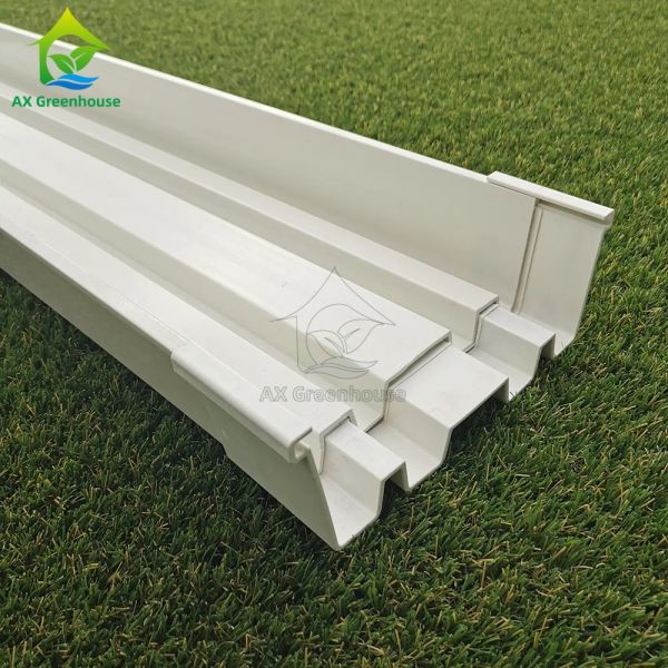 4M Double Row Horizontal Planting Trough Steel Frame Soilless Cultivation Set with Water tank and Water Pump