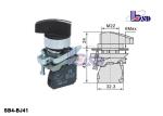 Momentary Push Button Switch SB4 Series For Controlling Signal And Interlocking