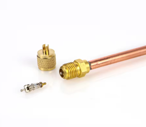 Hailiang Copper Charging Access Valve 1/2" & 1/4" for HVAC Systems