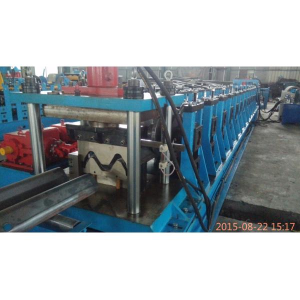 45KW Power High Speed Guardrail Roll Forming Machine Two Waves