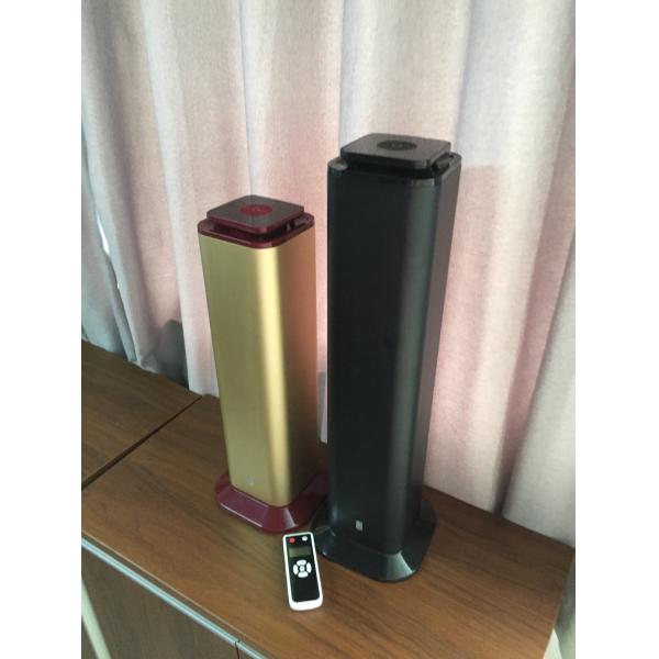 Black Metal Commercial Essential Oil Diffuser 500ml Oil Bottle , Standing Alone Air Aroma Diffuser Small / Medium Area