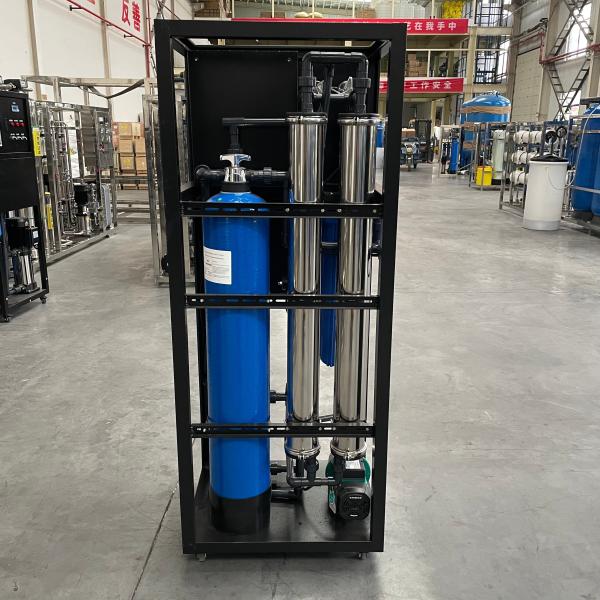 500L Single Pole Reverse Osmosis System For Water Treatment Water Purification Machine Drinking Water Treatment P