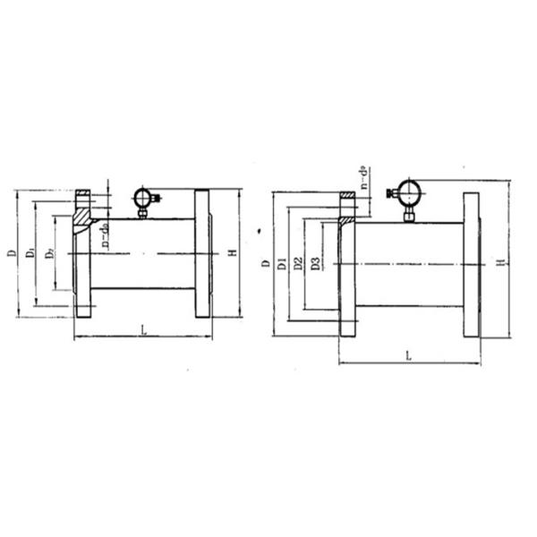 Anti - Interference KTF Intelligent Turbine Flow Meter Used For Measuring Oils And Various Liquids