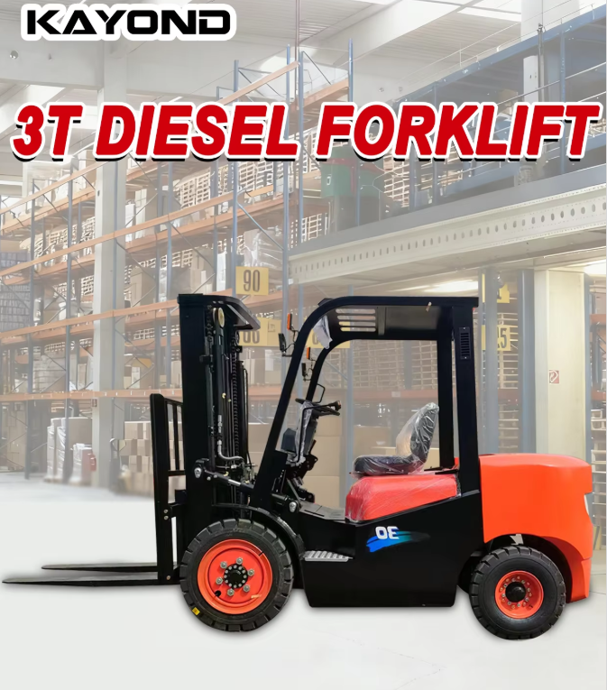 5 Ton Heavy Duty Diesel Forklift Imported Engine Unmatched Power