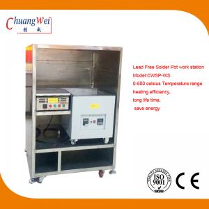 China Customized Aluminium Hot Bar Soldering Machine Lead Free Solder Pot on sale