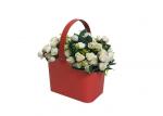Beautiful Shipping Packaging Cardboard Flower Boxes For Luxury Rose Delivery