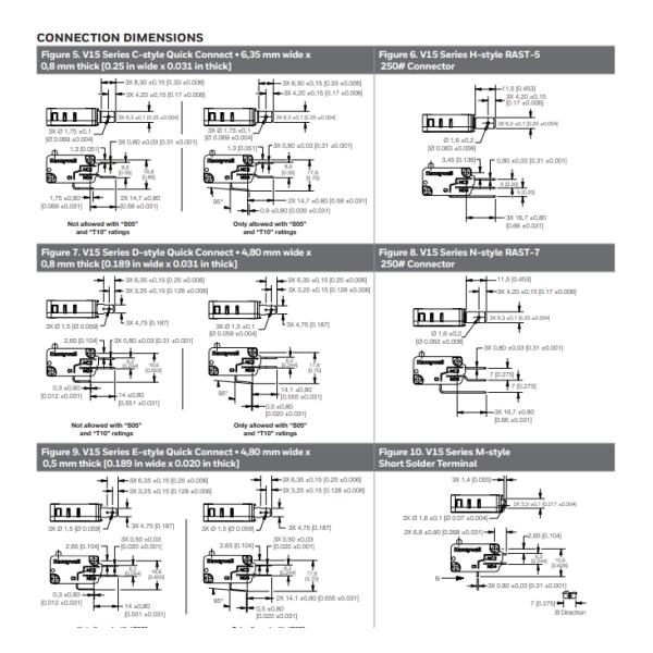 SS-5GL13 OMRON MICROSWITCH SS-5GL13T SS-5GL13D SS-5GL13-FD SS-5GL13-3T SS-5GL1363-F