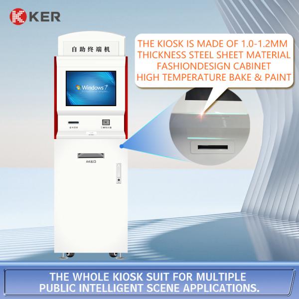 New design banking bill payment bank queue interactive display Self Service