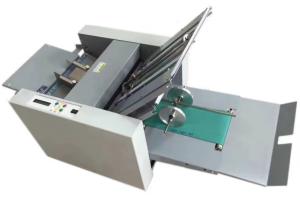 Quality A3 Desktop 4 Combs Folding Machine Automatic Envelope Filter Paper Brochure Folding Machine Equipment for sale