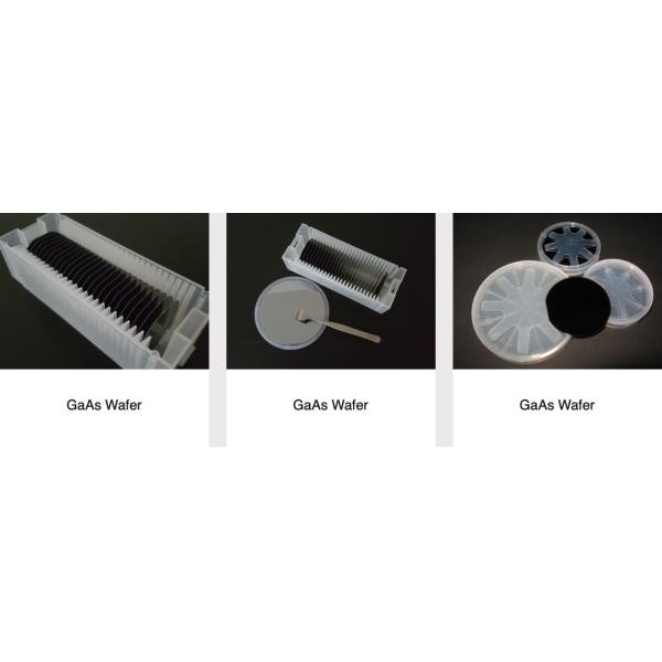 Semi Insulating Undoped Gallium Arsenide Wafer Substrate For LED Lighting 2inch 3inch 4inch