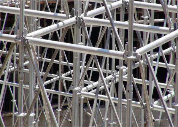 Buy 48mm Q345  Steel Ringlock Scaffolding System All Round Wedge Lock Type at wholesale prices