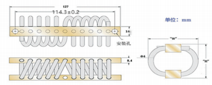 JGX-0400A-31.5A Wire Rope Vibration Isolator Vertical Mounting for Protecting Your Equipment from Vibration and Shock