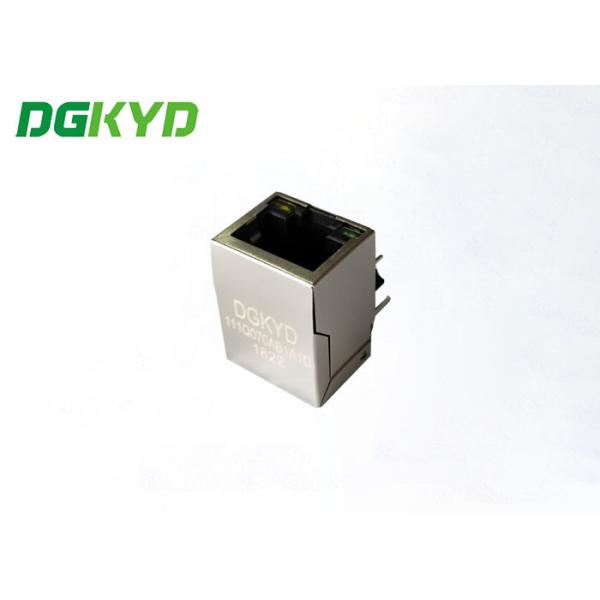 Single Port TAB UP RJ45 Modular Jack For Printed Circuit Board