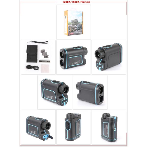 1200mtelescope laser distance meter range finder rangefinder hunting Golf monocular trena laser tape measure Diastimete