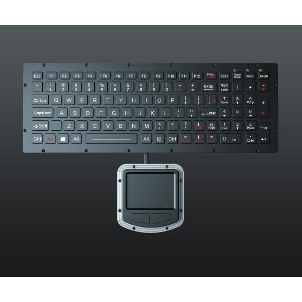 Rugged Military Keyboard For Critical Military Standards With Touchpad And Backlight