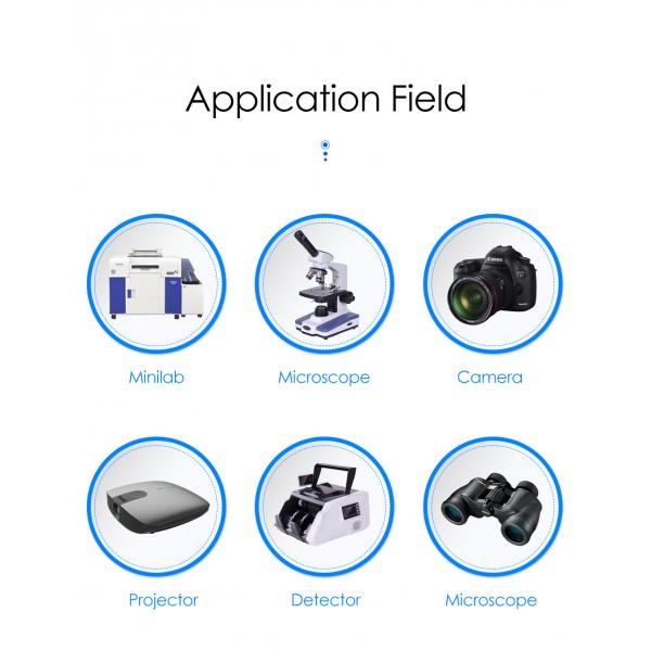 Manufacture Custom Optical 470nm LongPass Yellow Glass JB470 GG475 Filter Discs 470nm Pale Yellow Glass Optical Filter