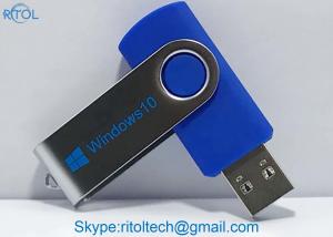 Quality Genuine Microsoft Windows 10 Home OEM 32 / 64 Bit USB 3.0 Installer Full Version for sale