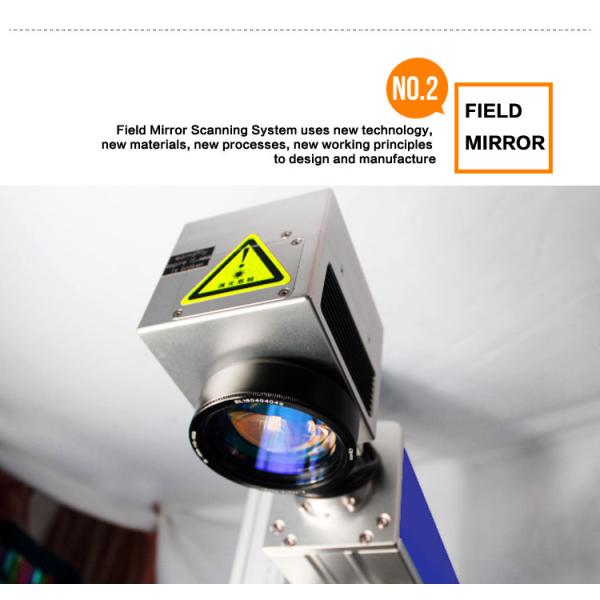 New Desktop 20W fiber laser marking machine price Qr Code 4 Axis Laser Engraving Machine