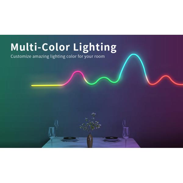 DC12V Safe Voltage NEON LED Strip RGB Home Decorative With Music Mode