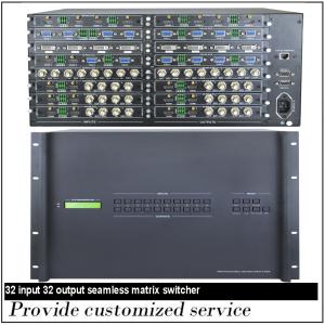 Quality IR Remote Control RS232 HDMI Switcher With 4K 32x32 Chassis for sale
