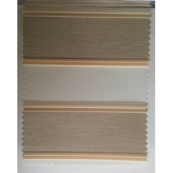 Plain Polyester Zebra Blinds Fabric , 3m Horizontal Roller Zebra Blinds