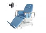 Height adjustable Electric Dialysis Bed Blood Donor Chair Folding Guardrail On