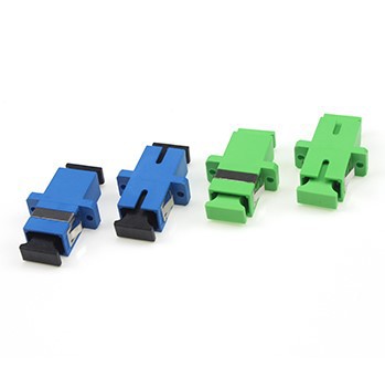 CATV SC Optical Fiber Adaptor Low Insertion Loss Simplex