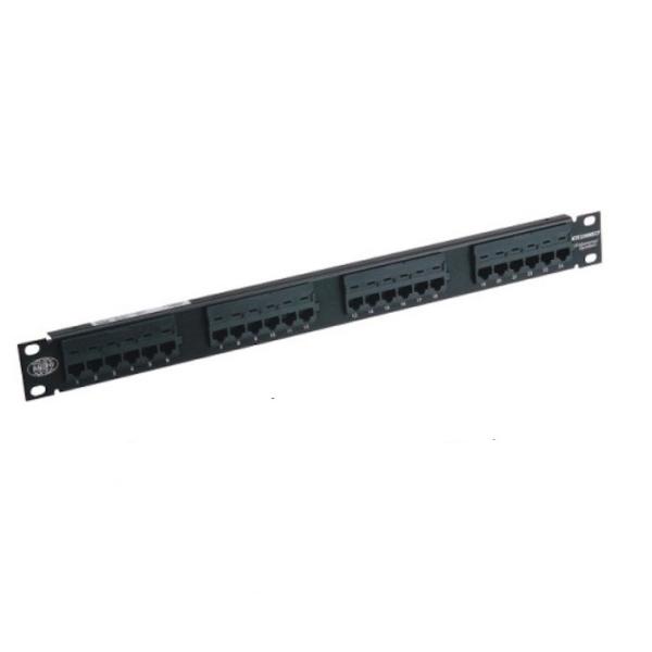 Buy Modularization Design 110 IDC UTP Patch Panel 24 Port Cat5e For 19"Cabinet at wholesale prices