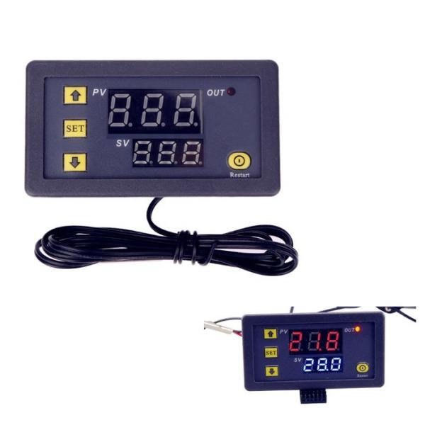 Buy 110V-220V AC W3230 High Precision Digital Temperature Controller Thermostat Thermometer Sensor Meter Smart Home at wholesale prices