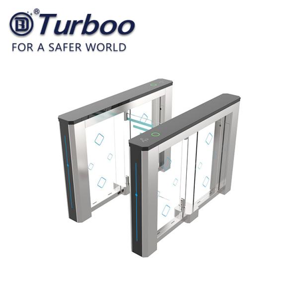 Optical Pedestrian Access Control Turnstile Gate Splendid Fully Automatic 24V
