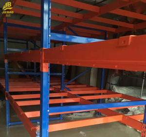 Custom Size Pallet Storage Racks , 5 Hooks Industrial Pallet Racks Easy Assembly