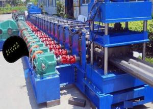 China 2 Waves Highway Guardrail Roll Forming Machine Gear Box Drive Type 3 Phases on sale