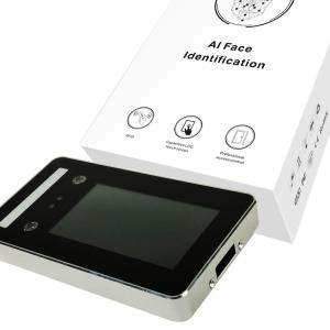 IPS Screen Cloud Software Facial Identification Terminal Splash Proof