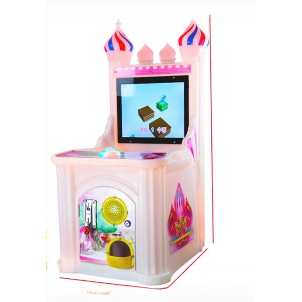 Guangzhou gaming factory children coin operated castle shooting arcade kids video racing game machines
