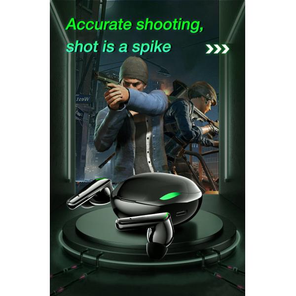 Microphone Wireless Gaming Earbuds 32Ω Impedance A2DP HiFi Sound For Iphone