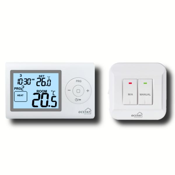 Buy 24 Hour RF Programmable Room Adjustable Temperature Thermostat  Multi - Function  Easy Operation at wholesale prices