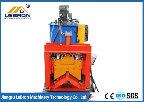 Buy Ridge Cap Roll Forming Machine Color Steel Tile Roll Forming Machine PLC Control System at wholesale prices