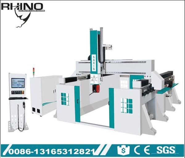Buy Syntec Controlled 5 Axis CNC Router Machine CNC Milling Machine For EPS Foam / Wood at wholesale prices