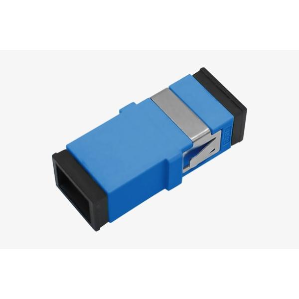 Simplex SC UPC Adapter Blue Single Mode Optical Fiber Adapter