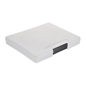 Durable Portable Clipboard Storage Box Case For A4 Document Office Filing Boxes