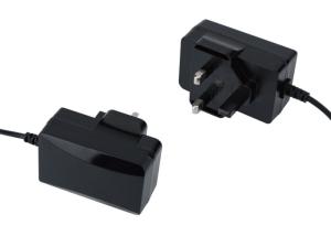 Universal AC DC Power Adapter with White or Black Case Solar Charging Wireless Update Multiple Plug Types