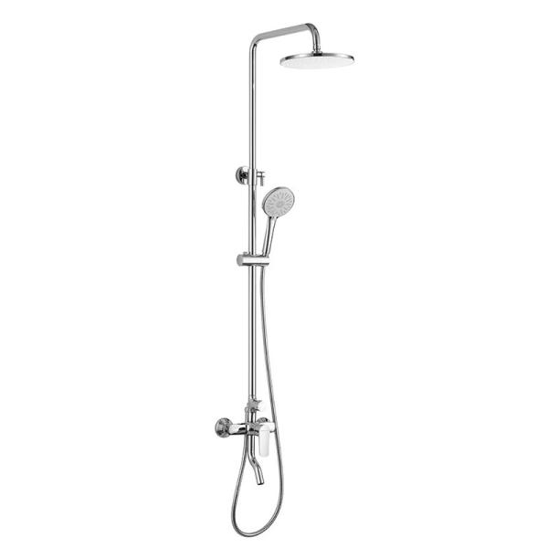 Buy Brass Bathroom Hand Shower Set With Slide Bar 3 Function at wholesale prices