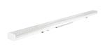 Interchangeable modules and tool-free assembly IP54 LED linear trunking system