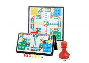 China Portable Folding Magnetic Activity Set Travel Magnetic Chess Board Game For Kids on sale