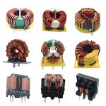 High flux toroid core power EMI noise filter for washing machine