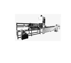 Quality Round Pipe CNC Pipe Laser Cutting Machine With Slag Extraction System for sale