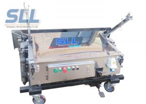China Self Leveling Pole Folding Automatic Wall Plastering Machine Light Weight on sale